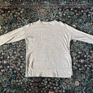 Aerie Light Gray Desert Summer Top